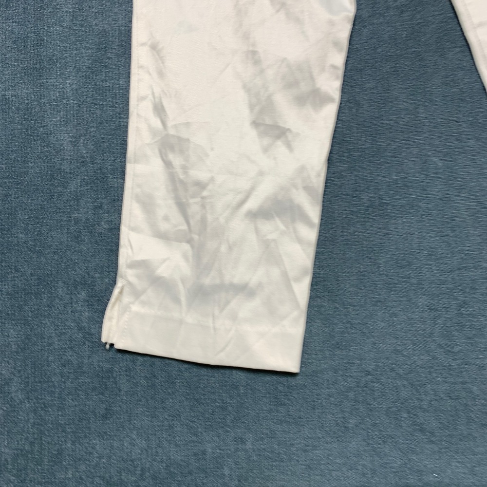 7th Avenue New York & Company Design Studio Pants Womens 10 White Straight Leg - Picture 13 of 16